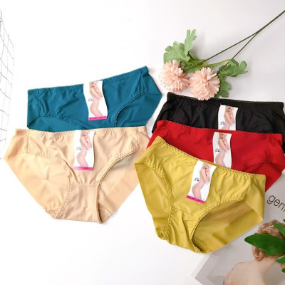 Combo 10 Quần Lót Nữ Trơn Beautiful Spring 5401 – Thun Lạnh Không Đường May, Siêu Mềm Mịn