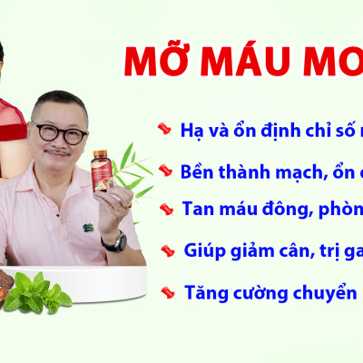 Combo 2 Hộp Thảo Dược Mỡ Máu Cao Motarin hỗ trợ điều trị Mỡ Máu