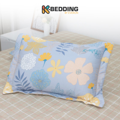 Vỏ Gối Nằm Chần Bông Cotton K-bedding by Everon 45x65cm ( 1 cặp)