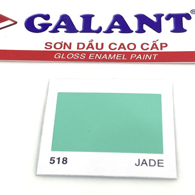 Sơn dầu Galant màu Jade 518 375ml