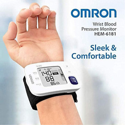 Máy Đo Huyết Áp Cổ Tay Omron HEM 6181 - Thương Hiệu Nhật Bản