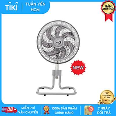 Quạt sàn lửng Asia Turbo Max VY646990 100W chỉnh cao thấp (NEW 2025) - Hàng chính hãng