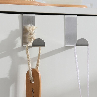 SET 2 Móc Inox, Treo Đồ Đa Năng Hình Chữ Z Chắc Chắn, Móc Gài Sau Cánh Tủ Bếp, Đa Năng Tiện Dụng Trong Không Gian Bếp. TakyHome 2016set2