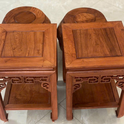 Đôn gỗ hương đá để đồ đa năng kt cao 70×30cm 