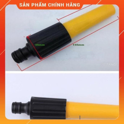 ️ Bộ dây vòi xịt nước rửa xe, tưới cây , tăng áp 3 lần, loại 15m 206622-5 cút sập,nối vàng + mở chai