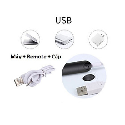 Máy massage mắt mini cầm tay 10 chế độ - Máy chống đau mỏi cơ cao cấp sạc USB loại bỏ quầng thâm mắt (Hàng Chính Hãng)