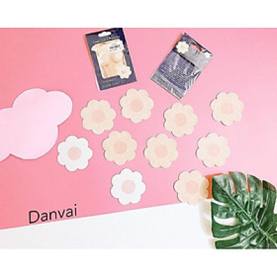 Miếng dán ngực chất liệu vải -gồm 5 cặp (1vỉ)