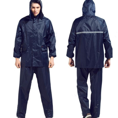 Áo mưa bộ cho nam và nữ , áo quần đi mưa 2XL dưới 65kg , vải dù cao cấp , chống thấm nước tối ưu