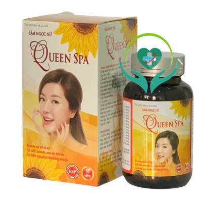 ￼Sâm Ngọc Nữ Queen spa	 – chống lão hóa, Cân bằng nội tiết tố nữ, giữ nét thanh xuân cho phụ nữ – lọ 30 viên, vinaphar