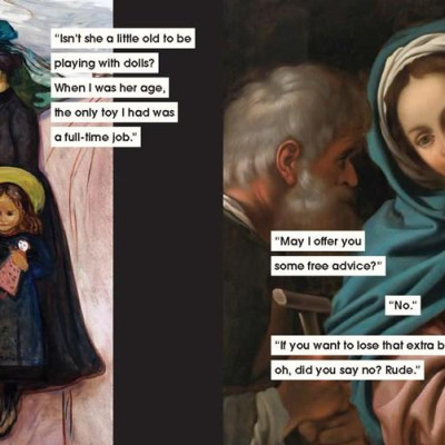 Sách - Parenting Advice to Ignore in Art and Life by Nicole Tersigni (UK edition, Hardcover)