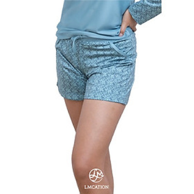 Quần bơi đùi LMcation Quinn - Xanh ngọc thổ cẩm