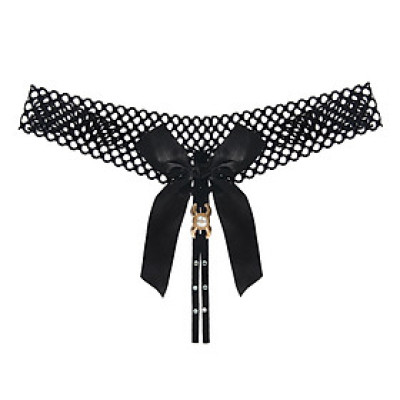 Quần lọt khe quần lót nữ ren sexy rỗng thắt lưng mỏng khoe eo sexy cám dỗ thoáng khí nơ trước