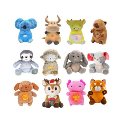 Gấu Nhịp Thở Ngủ Gấu Koala Bông Nhịp Thở Mô Phỏng Hít Thở Ánh Sáng Âm Thanh Giúp Vào Giấc Ngủ Nhanh