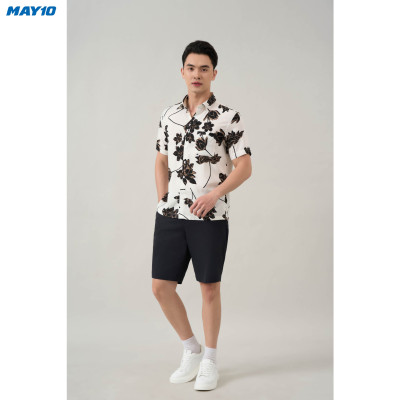Áo sơ mi nam cộc tay May 10 form RegularFit 010124002 1