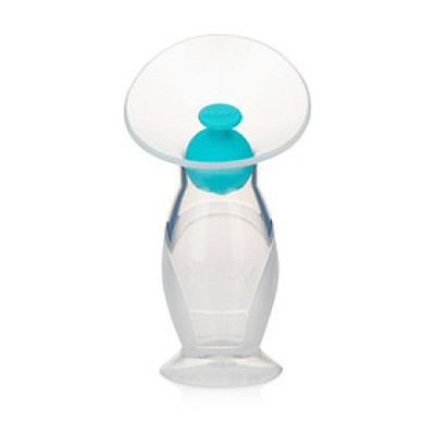 [ 50550-Nuby ] Cốc hút và hứng sữa 120ml, chất liệu Silicone cao cấp
