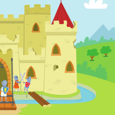 Sách - Trang Trí Lâu Đài - Với Gần 600 Miếng Dán Và Khuôn Hình Sáng Tạo - Bìa Cứng