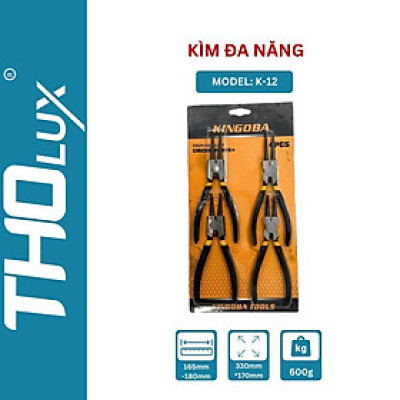 Kìm đa năng K-12, Kìm kẹp, kìm vòng kẹp Tholux Phân phối chính hãng, cao cấp