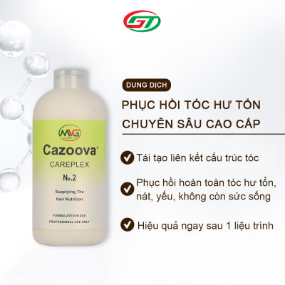 Dầu xả phục hồi tóc hư tổn, dưỡng tóc nhuộm Cazoova Careplex No.2 300ML & 700ML
