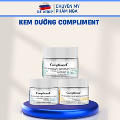 Kem dưỡng Compliment cấp ẩm, sáng da, chống lão hóa cho mọi loại da 50ml