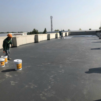 (Bộ sơn Lót 4L - Phủ 18L) Sơn Chống Thấm Trung Gian KINGCAT Lót V1-100 & Phủ V1-099 - Cho tường, sàn mái, toilet, hồ nước... thi công được 15m2