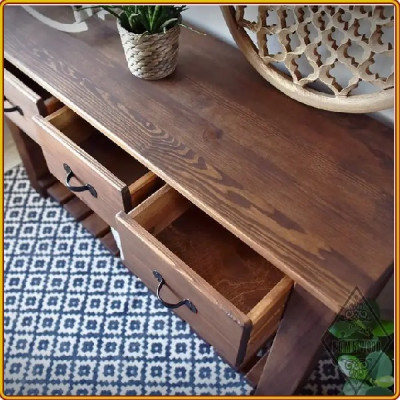 Bàn Console 3 hộc kéo Tundo 137 x 43 x 66 cm