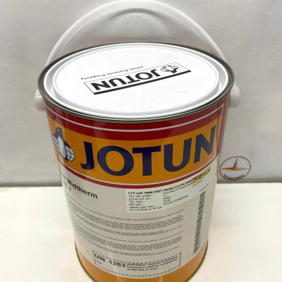 Sơn chịu nhiệt Jotun Solvalitt Midtherm (260°C) Base 2 màu xám - Grey 0038_ 5L