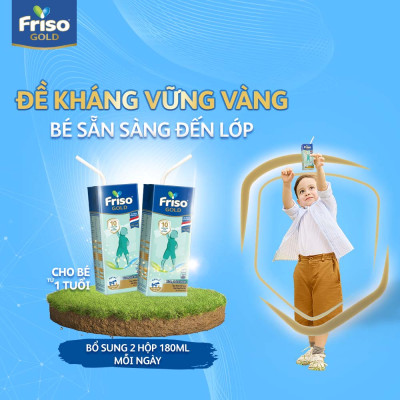 Thùng 48 Hộp Sữa Bột Pha Sẵn Friso Gold Rtd Vani (48 Hộp X 110ml)