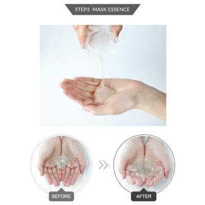 Hộp 10 Mặt nạ kiềm dầu - dưỡng trắng - săn chắc da 3bước Rainbow L