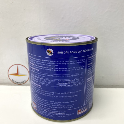 Sơn dầu cao cấp TOA Con Vịt màu cam MD 211 _ 800 ml