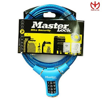 Khóa số dây cáp Master Lock 8229 dài 0.9m x 12mm