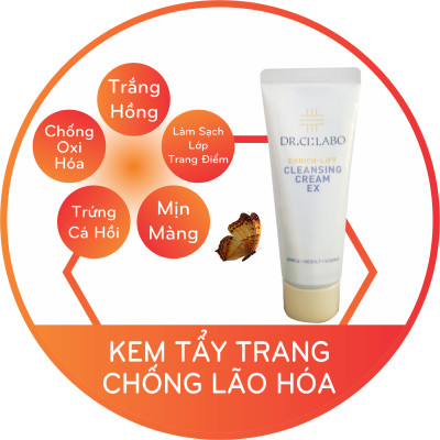 Bộ Sản Phẩm Dưỡng Da Cơ Bản Set Giúp Nâng Cơ Và Trẻ Hóa Da Dr.Ci:Labo Enrich-Lift Skin Care