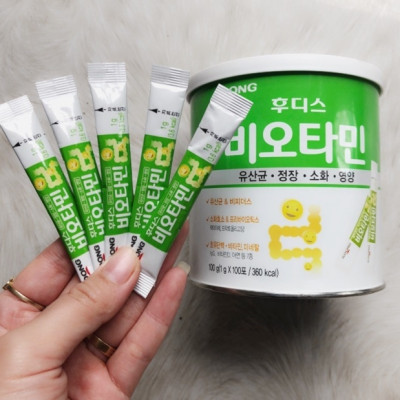 Men vi sinh Ildong Foodis Hàn Quốc hỗ trợ tiêu hóa, hấp thụ dinh dưỡng, Bổ sung vitamin và khoáng chất từ sữa non - QuaTangMe -3 hộp