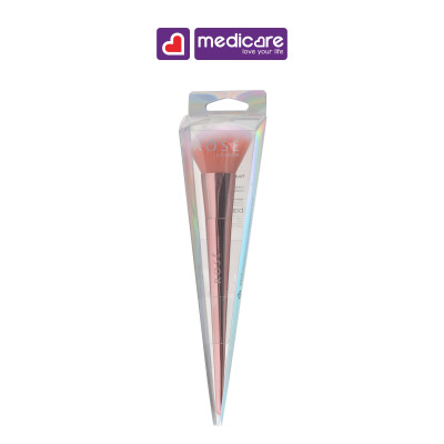 Cọ tạo khối & má hồng vát xéo ROSE 7100