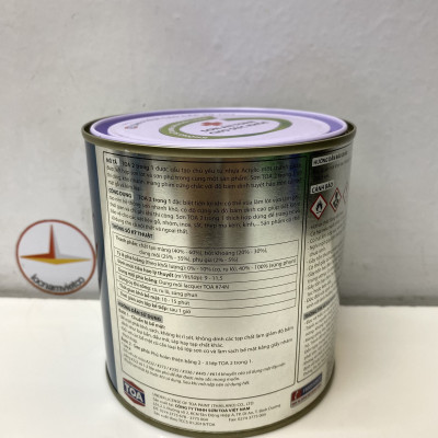 Sơn sắt mạ kẽm Toa 2 trong 1 màu xanh 601 _ 800G