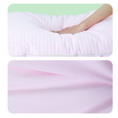 Gối chần bông, ruột gối đầu cho người nằm thấp Cloudy NIN House 48x74cm microfiber nhiều màu Quilted Pilllow