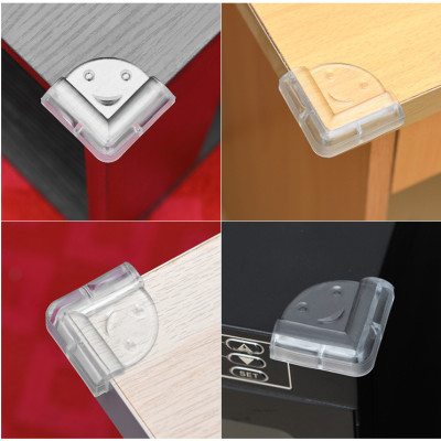 Combo 10 Miếng Bọc Góc Bàn Bằng Silicon Tránh Va Đập An Toàn Cho Bé Và Người Già Kèm Miếng Dán