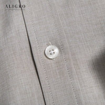 Áo sơ mi nam dài tay ALIGRO chất liệu pirma cotton mềm mịn, kiểu dáng đơn giản, tinh tế ALGS157