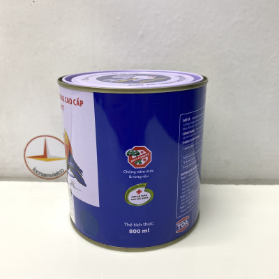 Sơn dầu cao cấp TOA Con Vịt màu đen MD 999 _ 800 ml