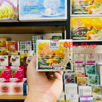 Kem FEIYA Nhân Sâm Đỏ 50g - Làm Sáng Da - Chống Lão Hóa - Giảm Nếp Nhăn - Cải Thiện Nám - Tàn Nhang