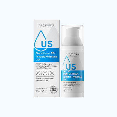 DrCeutics Gel Dưỡng Ẩm Cho Da Dầu Dual Urea 5% Invisible Hydrating 50g