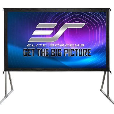 Màn Chiếu Elite Screens Dòng Yard Master 2, 100 inch Tỷ lệ Khung Hình 16:9 (Vùng hiển thị 124.5 x 220.1 cm) 1.3 Gain (OMS100H2) – Hàng Chính Hãng