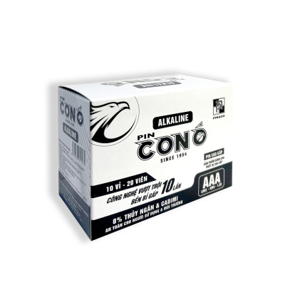 Combo 4 vỉ Pin Con Ó Alkaline LR03 - Size AAA - Vỉ 2 viên