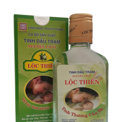 ComBo 2 Hộp Dầu Tràm Lộc Thiên Nguyên chất mã 212