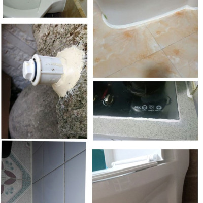 Keo dán 2 thành phần loại 250g đất sét AB chống thấm, chống rò rỉ nước Doconu. Tặng kèm bao tay và đồ trét