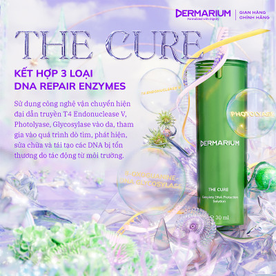 Dermarium The Cure - Tinh Chất DNA Repair Enzymes Trẻ Hoá & Bảo Vệ Toàn Diện 30ml