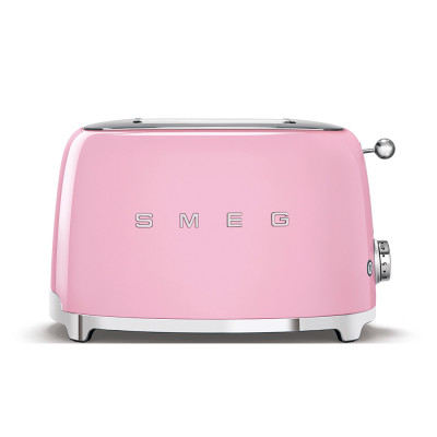 Máy nướng bánh mì SMEG TSF01PKEU màu hồng Hàng chính hãng