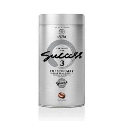 Combo 2 Lon Cà Phê Hạt Mộc Trung Nguyên Legend Success 3 – Lon 340g – Hương Vị Espresso Sáng Tạo, Vị Êm Hơi Đắng