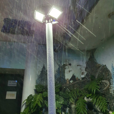 Đèn Năng Lượng Mặt Trời Sân Vườn, Đèn Công Viên UFO 500, 5 Ô Siêu Sáng. Đèn Dĩa Bay