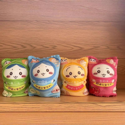 Chiikawa snack bag gấu bông COSPLAY gói Bimbim hài hước vô tri khoai tây chiên túi Usagi búp bê