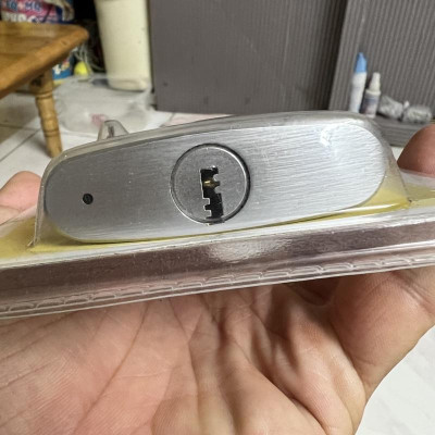 Ổ khóa Yale Y120D/60/135/1 thân đồng bọc crom rộng 60mm 5 Chìa vi tính - MSOFT